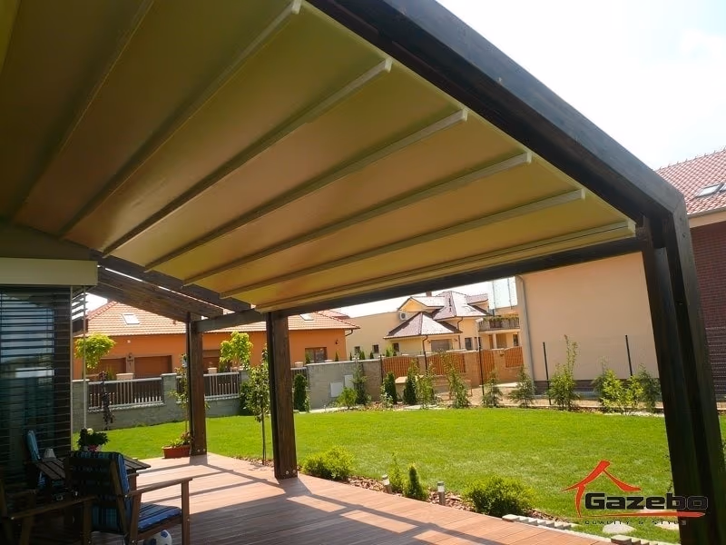 Rio Grande fa pergola motoros árnyékolóval