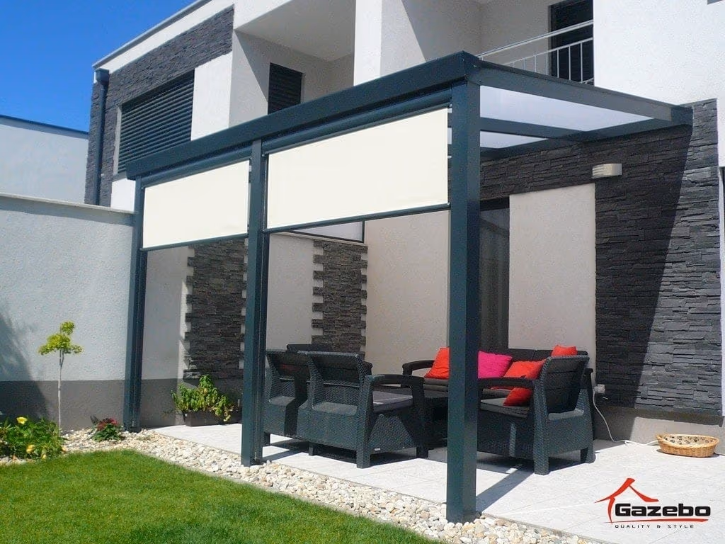 Economic Class pergola 16 mm-es polikarbonát tetővel